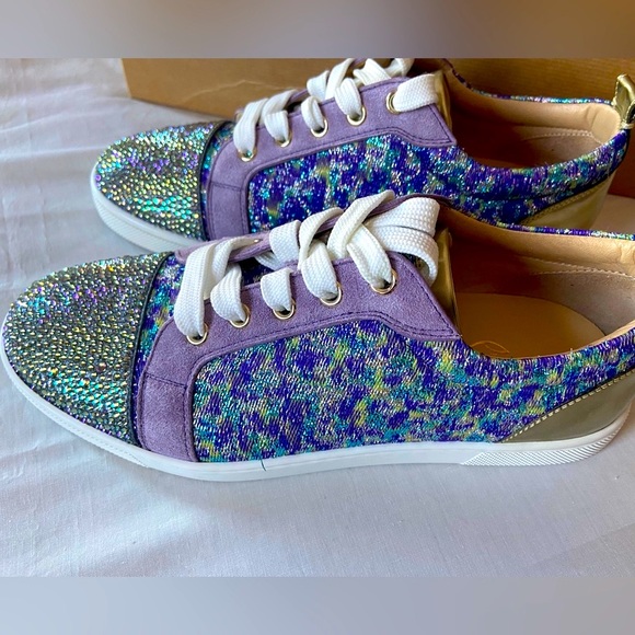 Louboutin sneakers!!   Authentic rare, Crystals perfect, Version Digitale ⭐️ - Picture 5 of 15